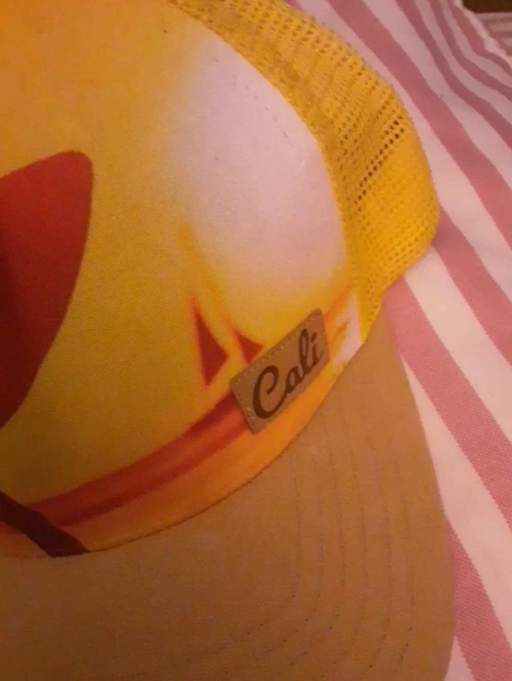 Cali Summer Beach Girl Trucker Hat
